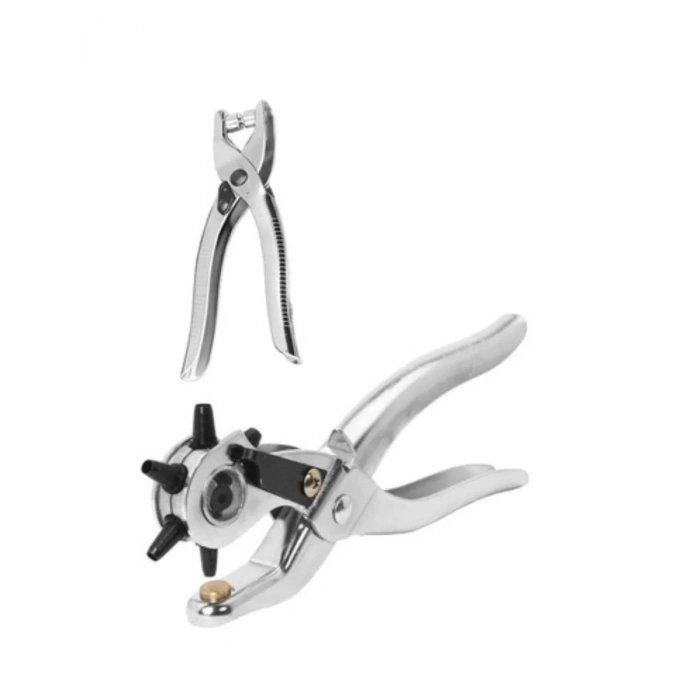 Nevamel® 2li Kemer Delme Aparatı Deri Delik Açma Pensesi Çok Amaçlı Kullanım