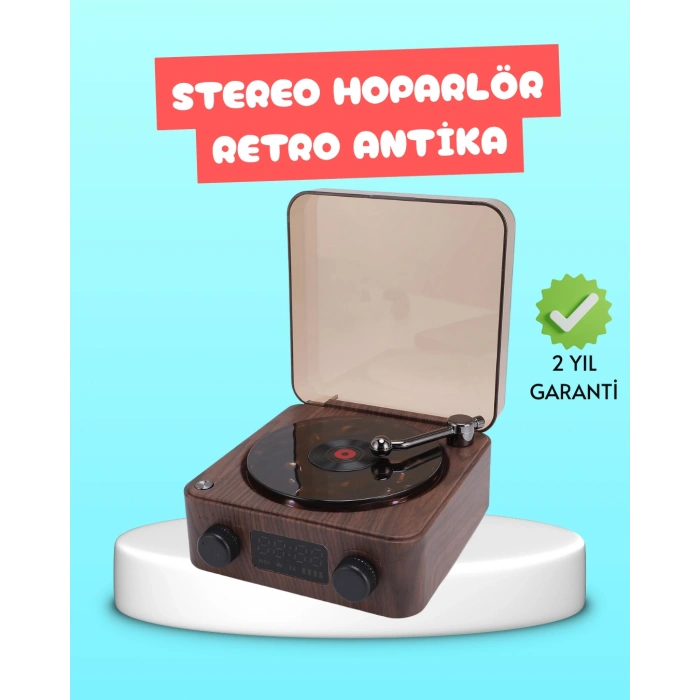 Nevamel 3-1 Arada Gece Lambalı Bluetooth Hoparlör – Saat Ekranlı Stereo Ses