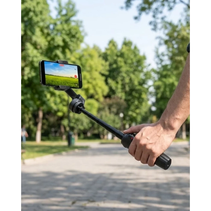 Nevamel® 3 Axis Telefon Gimbal Stabilizer Video Çekim Sabitleyici