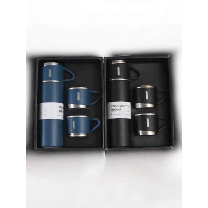 Nevamel 3 BARDAKLI TERMOS SETİ