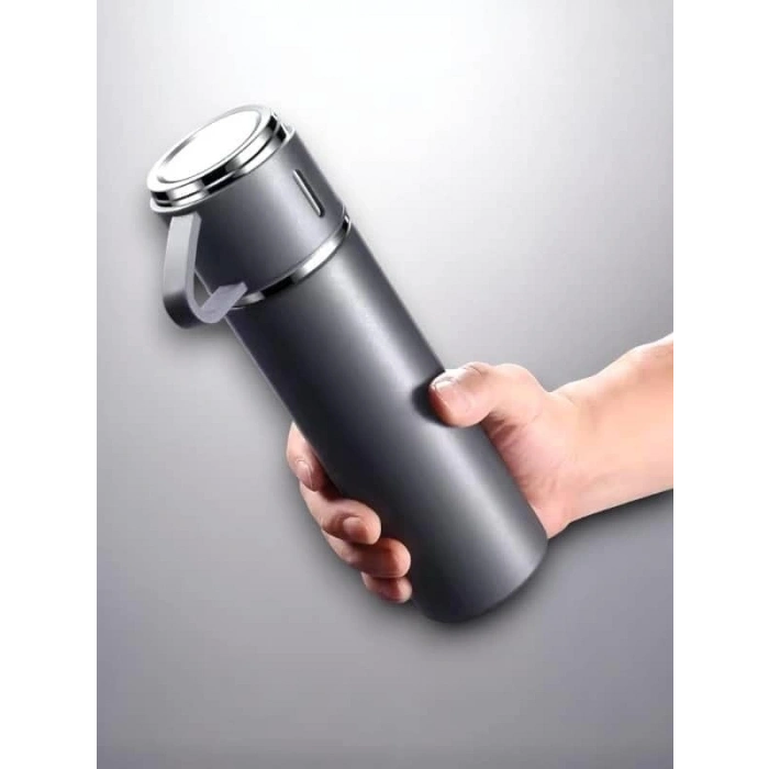 Nevamel 3 BARDAKLI TERMOS SETİ