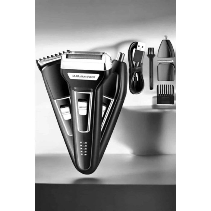 Nevamel 3 Başlıklı Kulak Ve Burun Tıraş Makinesi Erkeklere Özel