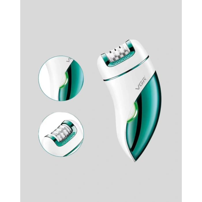 Nevamel® 3 in 1 Epilatör Metal Başlıklı IPX5 Su Geçirmez 90 Dakika Şarjlı Epilasyon Cihazı