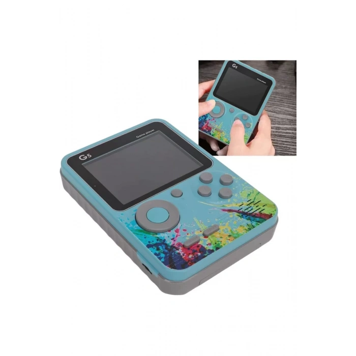 Nevamel® 3 İnç Ekran 500 Oyunlu Game Box Mini Taşınabilir Oyun Konsolu