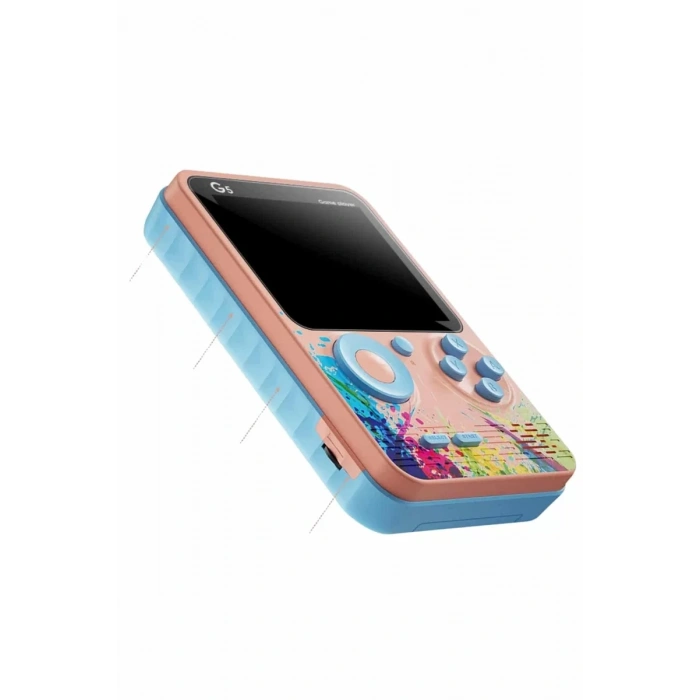 Nevamel® 3 İnç Ekran 500 Oyunlu Game Box Mini Taşınabilir Oyun Konsolu