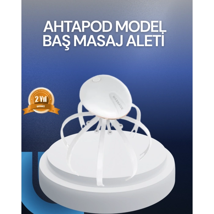 Nevamel® 3 Kademeli Elektrikli Kafa Masaj Aleti Stres Giderici Ev Tipi Masaj