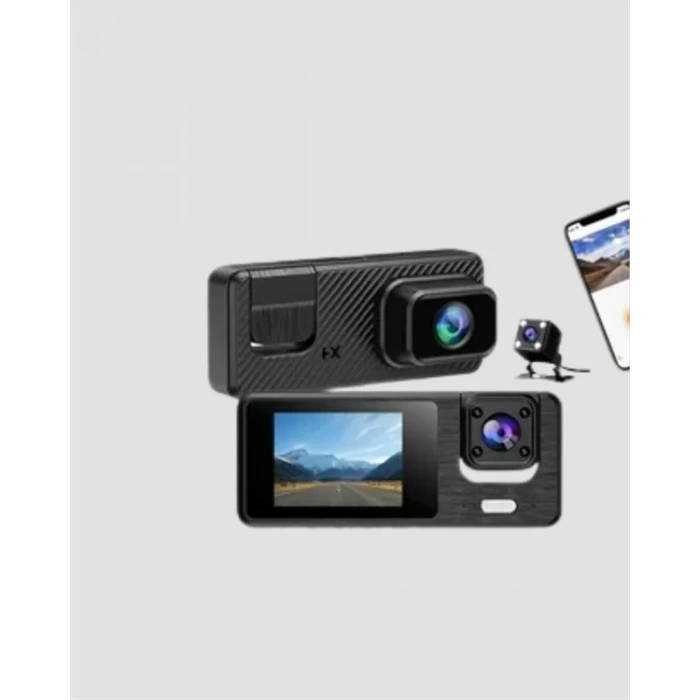 Nevamel® 3 Kameralı DVR Araç Kamerası – Tam Güvenlik Tam Kapsama Yeni Nesil