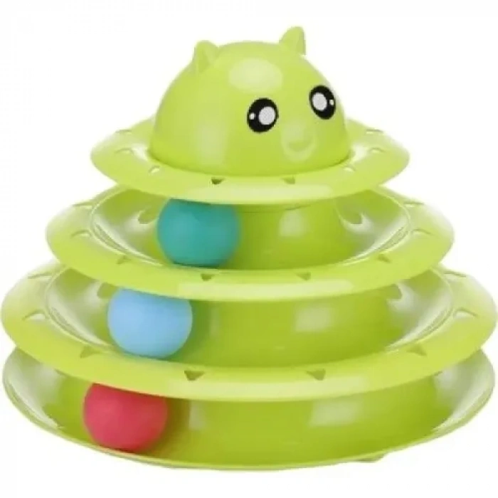 Nevamel 3 Katlı Turntable Kedi Oyuncağı