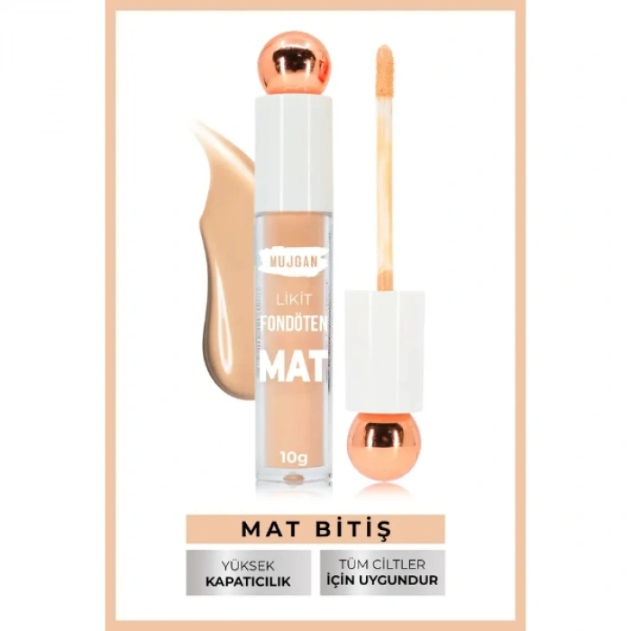 Nevamel® 3lü Mat Bitişli Likit Fondöten Seti