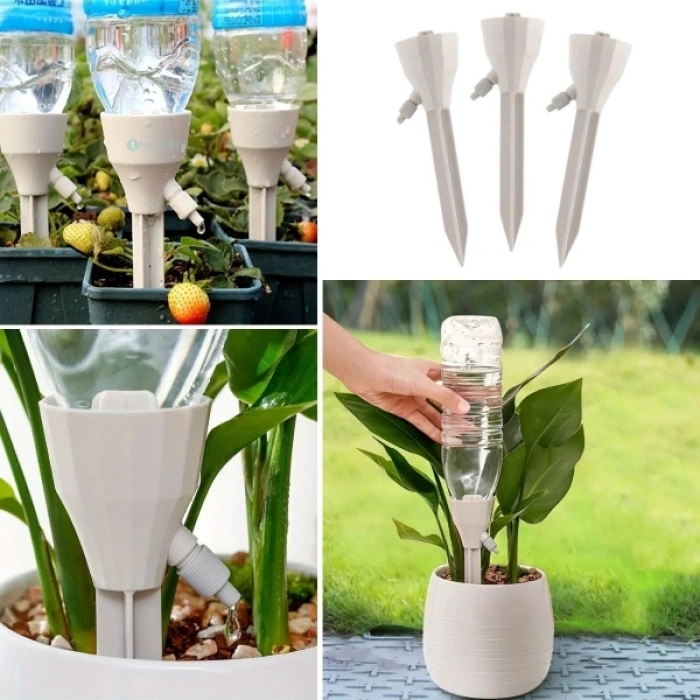 Nevamel 3lü Otomatik Bitki Sulama Aparatı