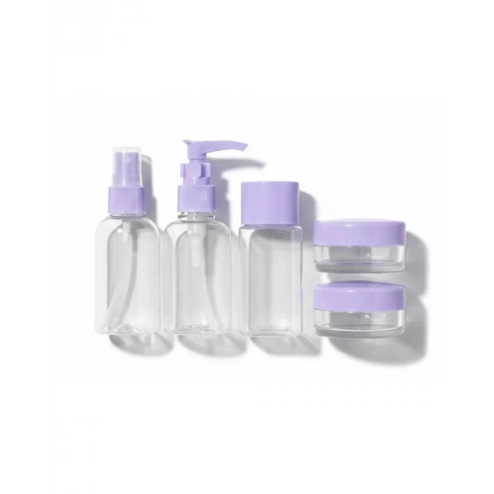 Nevamel® 30 ml 5 Parça Seyahat Şişesi Seti Sızdırmaz Taşınabilir