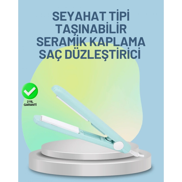Nevamel 30 Saniyede Isınan PTC Teknolojili Saç Şekillendirici – Sabit Isı Kontrollü Hızlı Performans