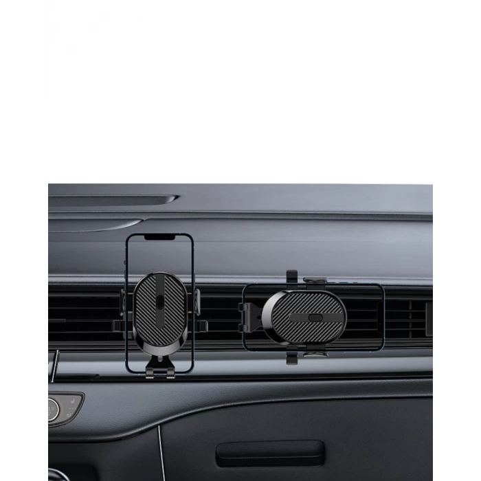 Nevamel® 360° Döner Araç Telefon Tutucu Otomatik Kilit Mekanizmalı Stand