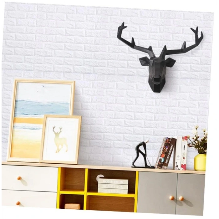 Nevamel 3D Tuğla Desenli Kendinden Yapışkanlı Duvar Paneli 58x38 cm