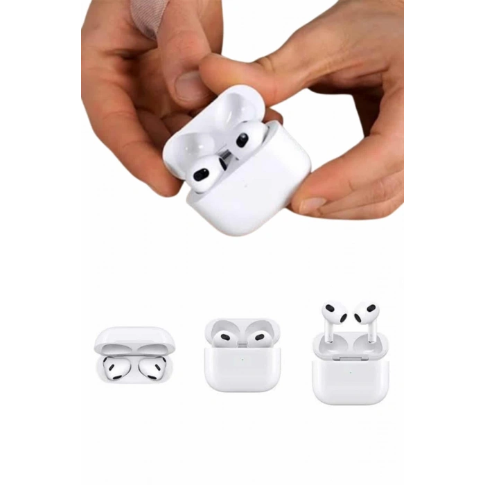 Nevamel 3.Nesil İOS Android Uyumlu Bluetooth 5.0 Beyaz Çağrı Cevaplama