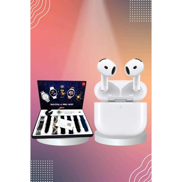 Nevamel 3.Nesil TWS Bluetooth Kulaklık Bluetooth Bağlantılı Akıllı Saat Amoled Ekran Plastik Hasır Kordon