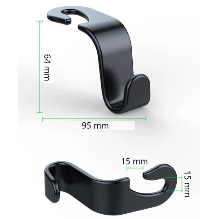 Nevamel 4  Adet Araba Koltuk Arkası Askı