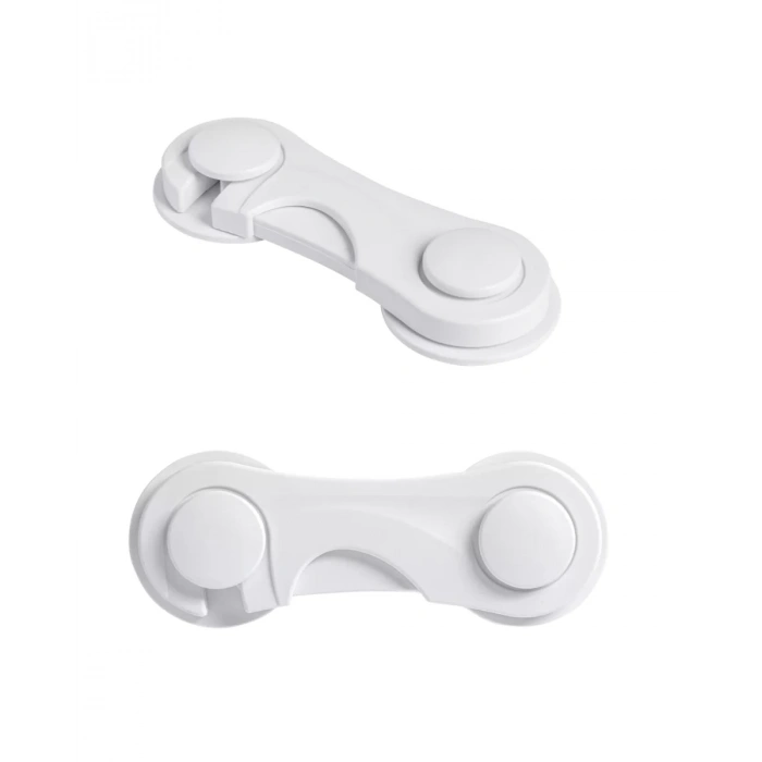 Nevamel® 4 Adet Dolap ve Çekmece Emniyet Kilidi Çift Taraflı Bantlı Güvenli Tasarım