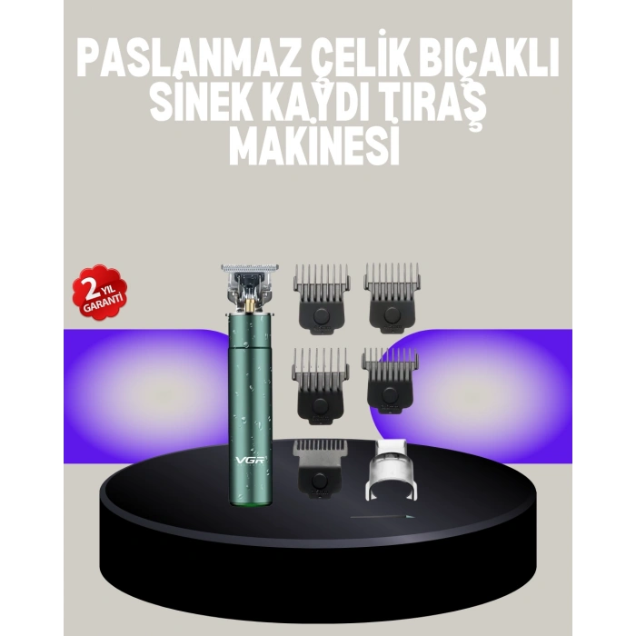 Nevamel 4 Limit Taraklı IPX5 Su Geçirmez Saç Kesme Makinesi