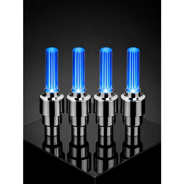 Nevamel® 4lü Araç Sibop LED Işığı Otomatik Açılan Lastik Işığı Seti