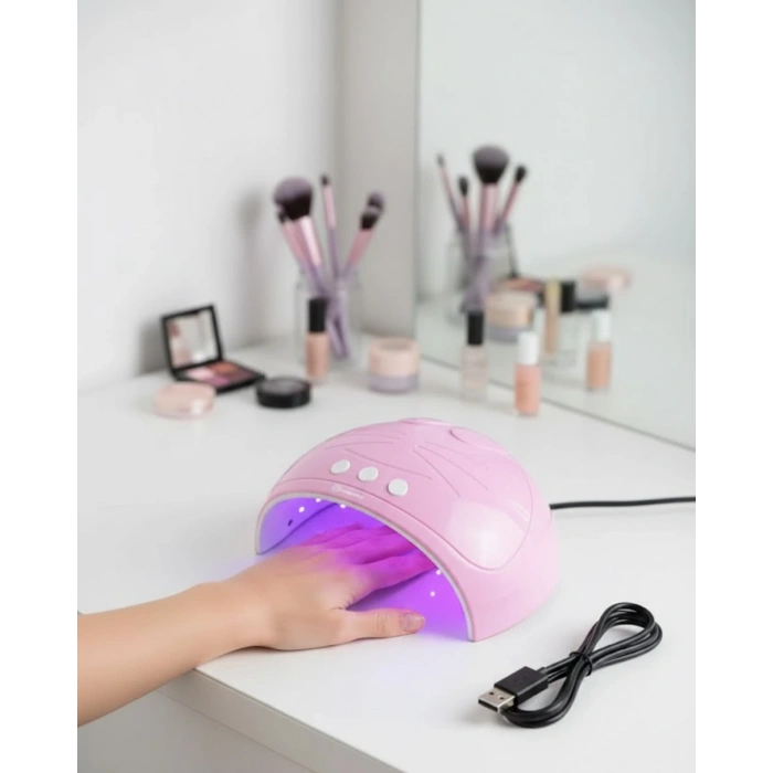 Nevamel® 45W Güçlü Ultraviyole Işıklı Oje Kurutucu Cihaz