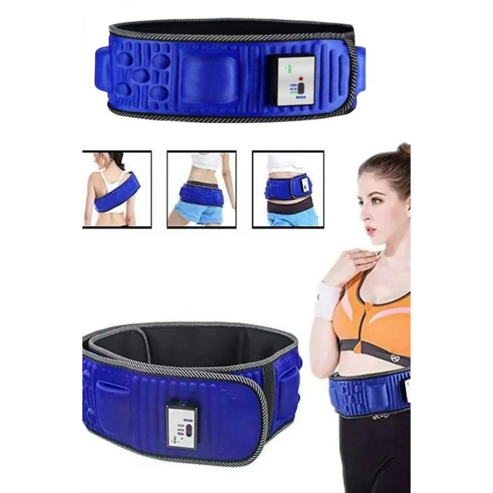Nevamel 5 Motorlu Titreşimli Masaj Aleti Masaj Kemeri Göbek Bel İnceltmeye Uygun