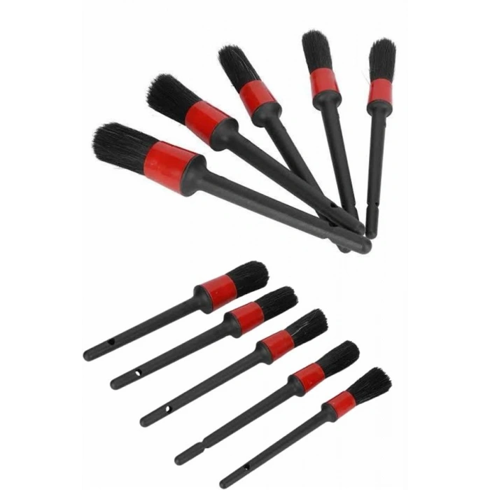 Nevamel 5 Parça Araç İçi Temizlik Fırçası Araç İçi-Dışı Temizleme Fırça Seti