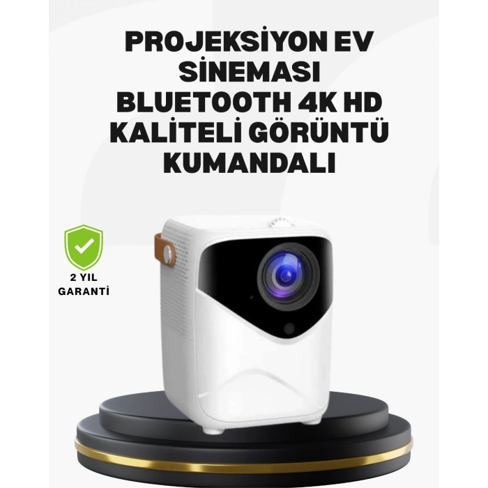 Nevamel 50 inç TV Deneyimli Projektör – Yakın Mesafede Geniş Görüntü