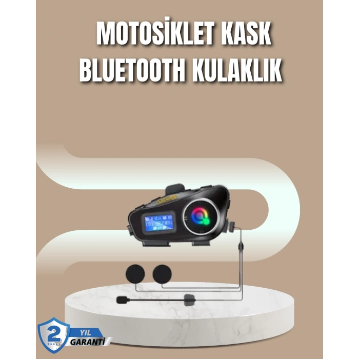 Nevamel® 500 Metre İnterkom Mesafeli Kask Kulaklığı Gürültü Engelleyici