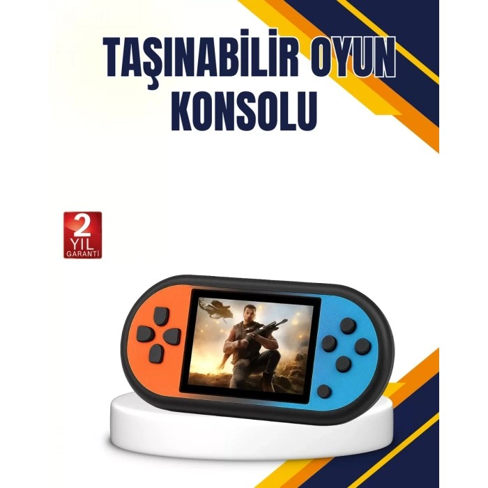 Nevamel® 520in1 Retro El Konsolu Çocuk ve Yetişkin Uyumlu HD Görüntülü