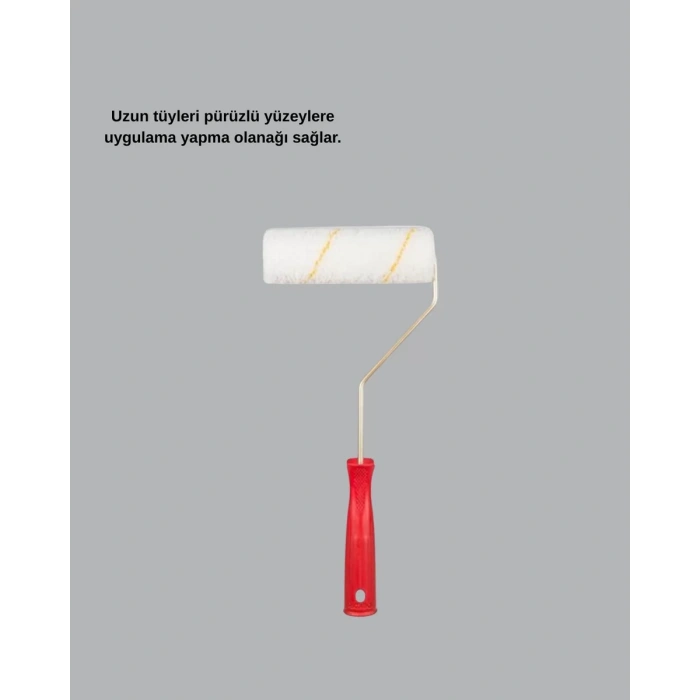 Nevamel® 5’li İnce İşçilik Boya Rulo Seti Pürüzsüz ve Eşit Kaplama