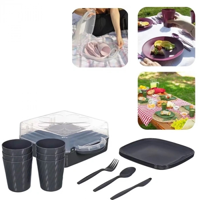 Nevamel 6 Kişilik Piknik Seti