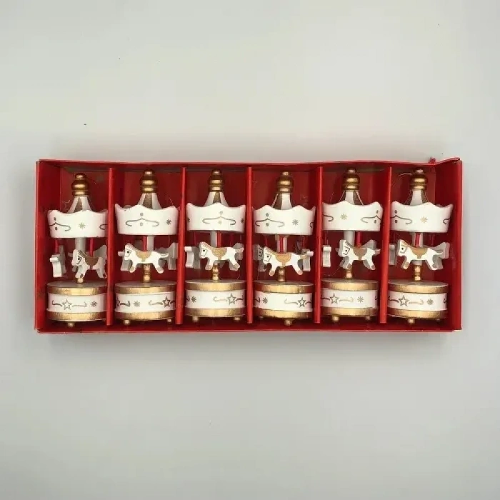 Nevamel 6lı Ufak Atlı Karınca Gold-Beyaz