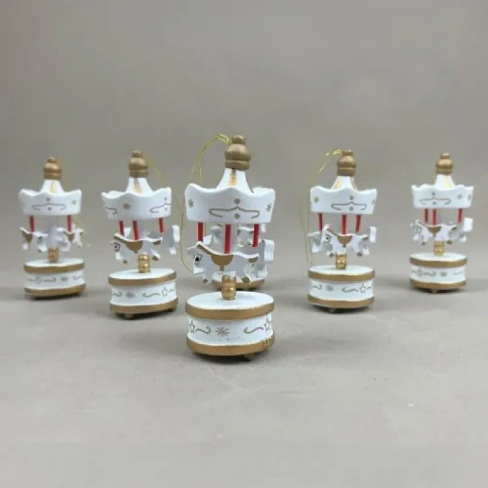 Nevamel 6lı Ufak Atlı Karınca Gold-Beyaz