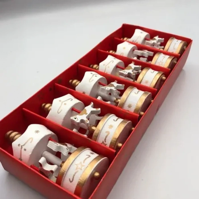 Nevamel 6lı Ufak Atlı Karınca Gold-Beyaz