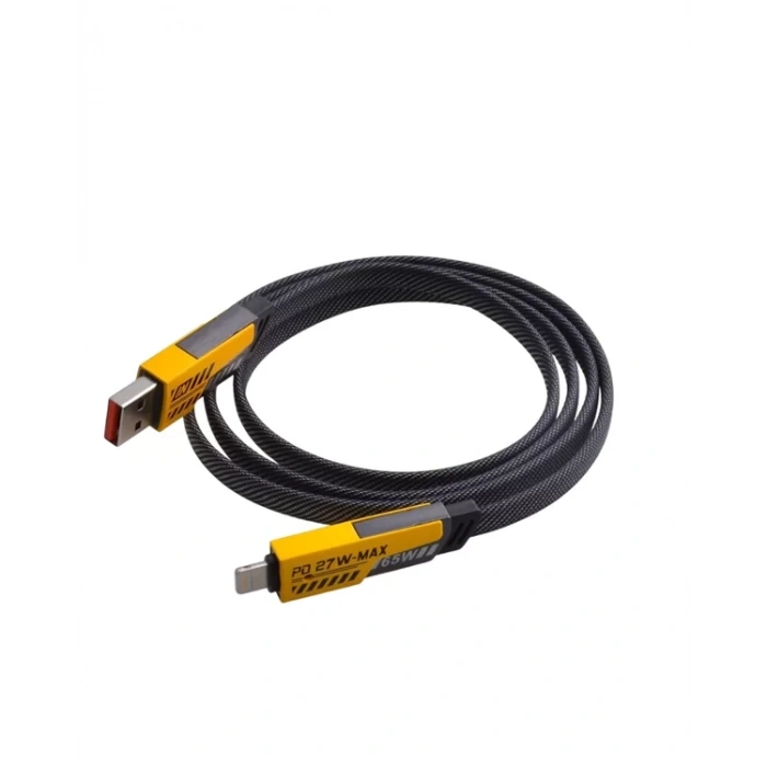 Nevamel® 65W 4ü 1 Arada Çoklu Şarj Kablosu – USB-C USB-A Lightning Veri ve Şarj Desteği Yeni Nesil