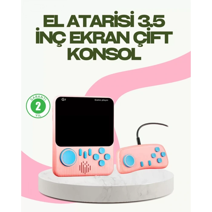 Nevamel® 666 Oyunlu Retro Game Console – TV ve Çift Gamepad Desteği