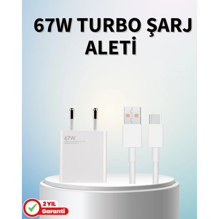 Nevamel® 67 Watt Güçlü Şarj Aleti Samsung S23 Ultra S24 Uyumlu
