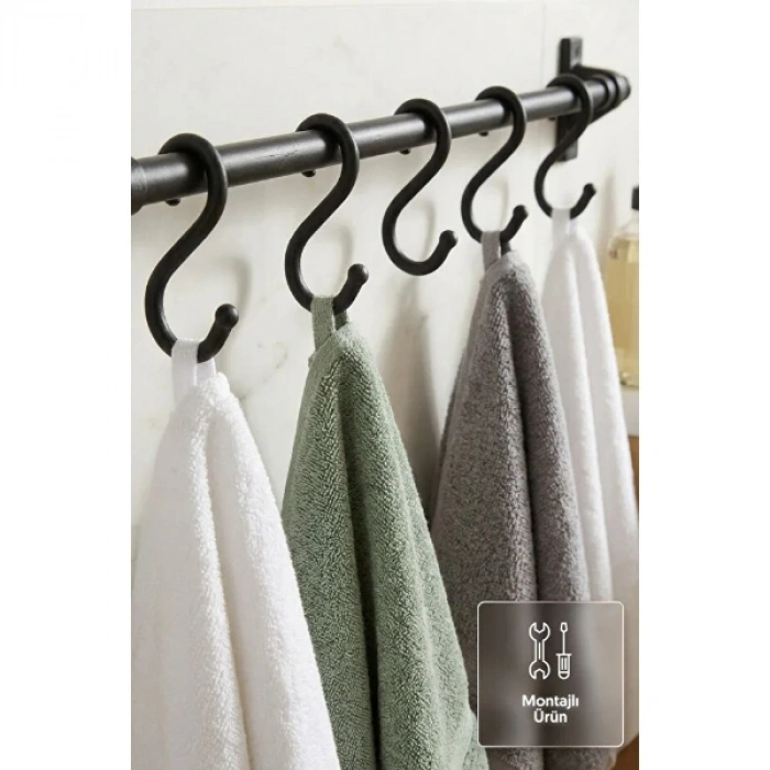 Nevamel® 8 Kancalı Yapışkanlı Askı Aparatı