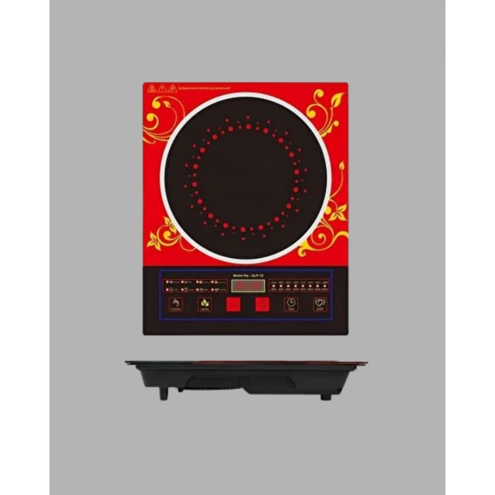 Nevamel® 8 Programlı LED Ekranlı İndüksiyon Ocak 80–270°C Sıcaklık Ayarı