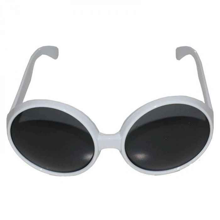 Nevamel  80 li Yıllar Beyaz Renk Nostalji Yeşilçam Parti Gözlüğü