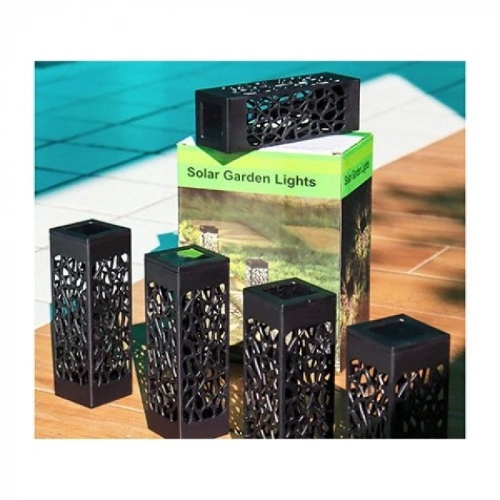 Nevamel 8’li Solar Bahçe Aydınlatma Seti