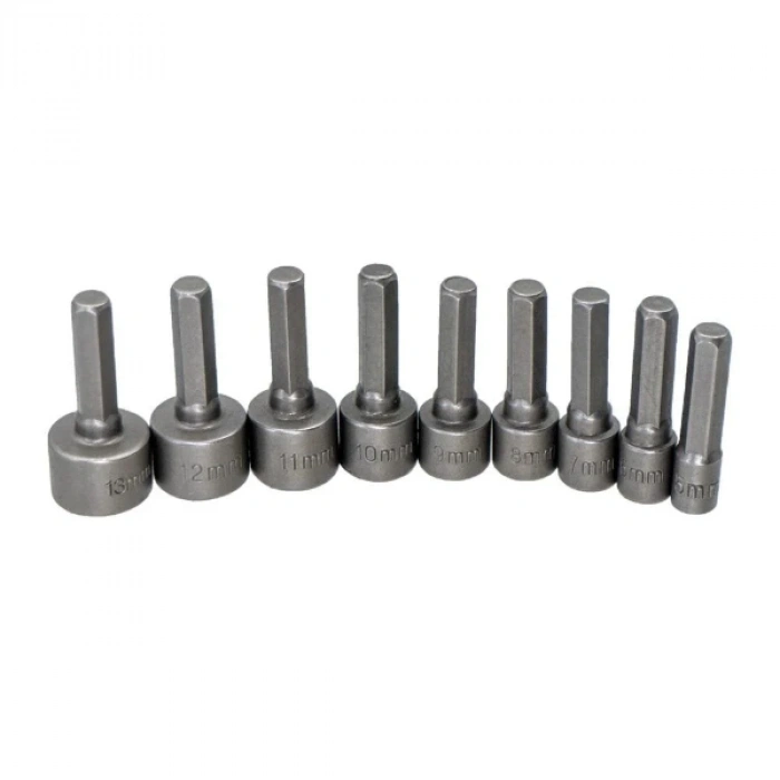 Nevamel 9 Parça Manyetik Somun Adaptörü