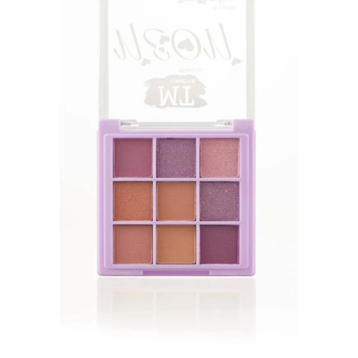 Nevamel® 9 Renkli Far Paleti - 3lü Set