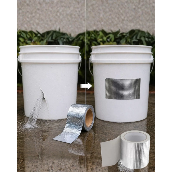 Nevamel® 96mm Sızdırmaz Tamir Bandı 2 Metre Su Geçirmez Çatlak Boru Çatı Onarım Bandı