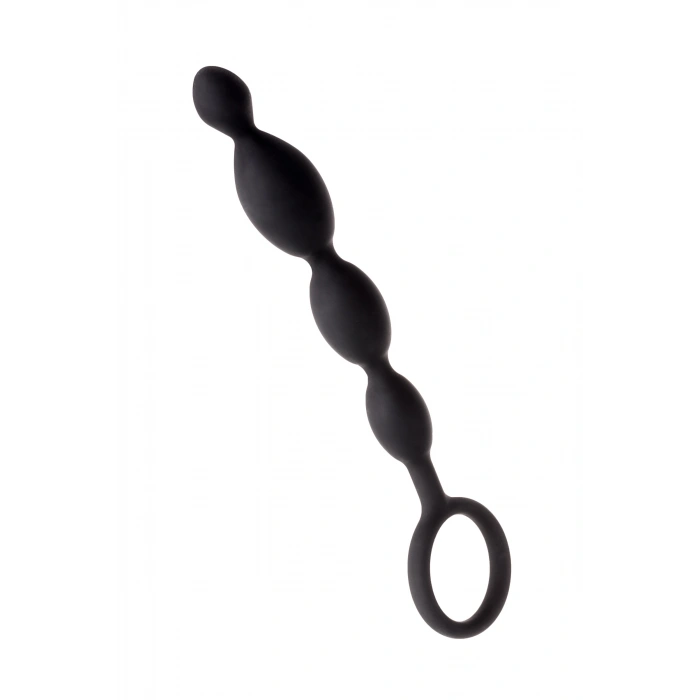 Nevamel® A-Toys Anal Boncuk S, Silikon, Siyah, 19,5Cm