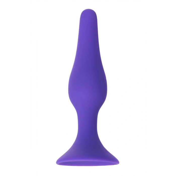 Nevamel® A-Toys Anal Plug, Silikon, Mor, 10,2 Cm