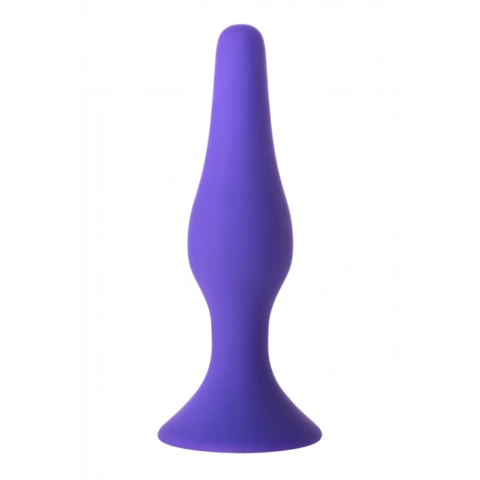 Nevamel® A-Toys Anal Plug, Silikon, Mor, 10,2 Cm