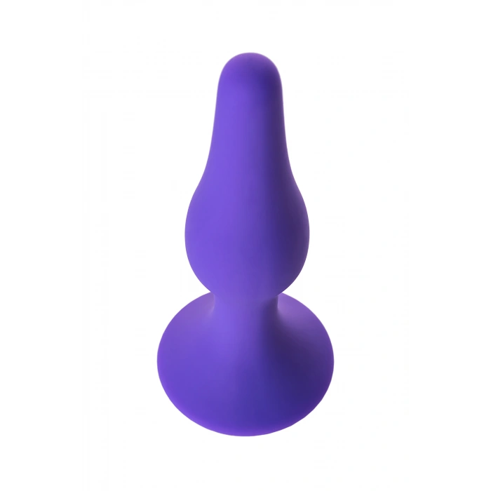Nevamel® A-Toys Anal Plug, Silikon, Mor, 12,5 Cm