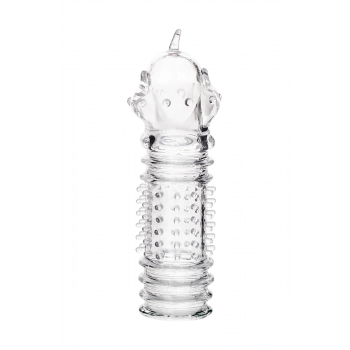 Nevamel® A-Toys Baldi Penis Kılıfı, Tpr, Şeffaf, 15,3 Cm
